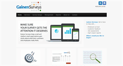 Desktop Screenshot of gainensurveys.com